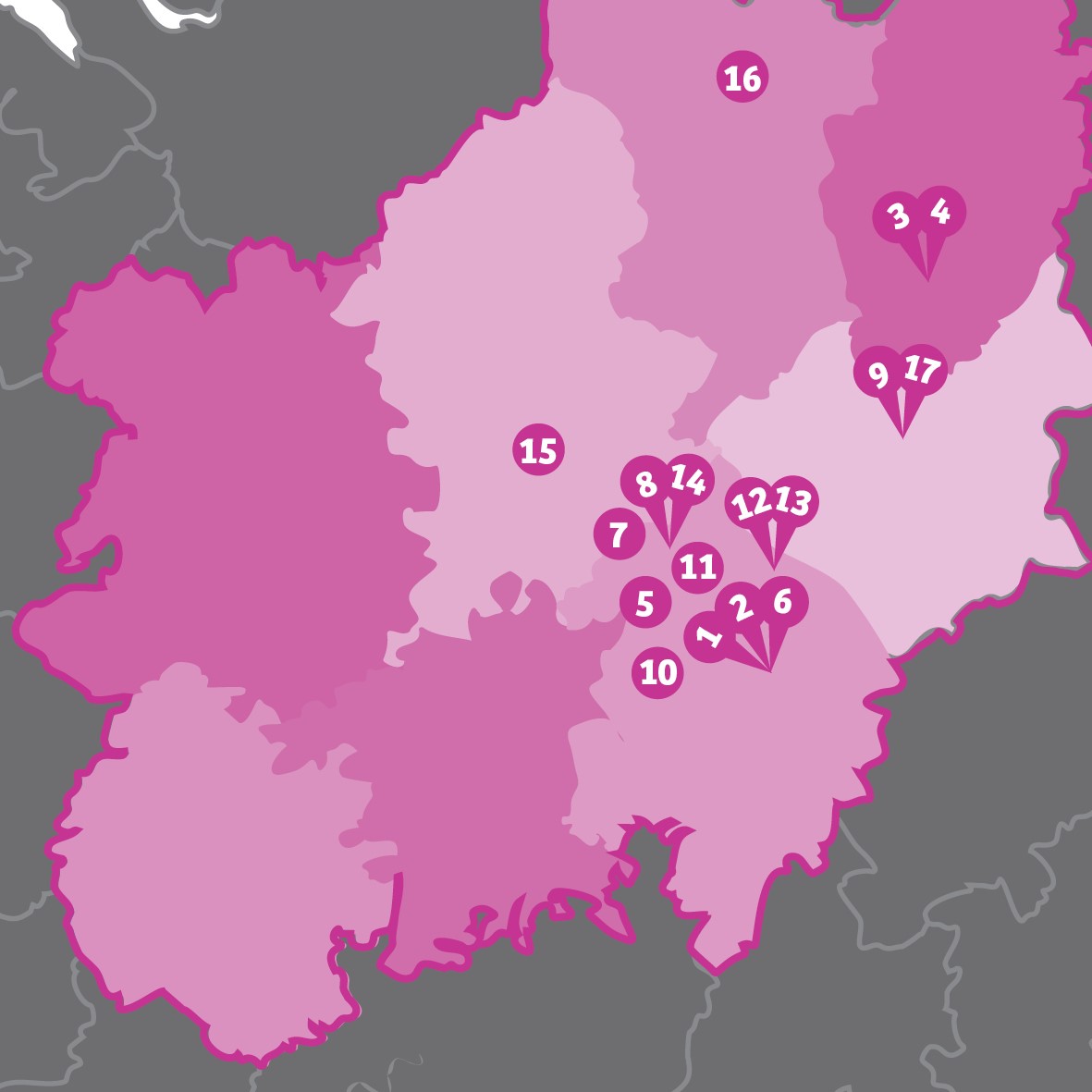 Dignus Specialist Care Services Map